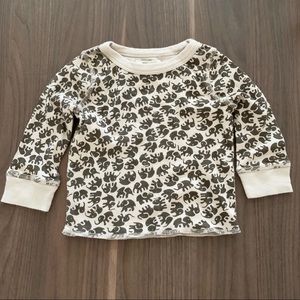 EUC 6/12 Peek elephant shirt